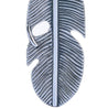 CHURINGA 316L Stainless Steel Navajo Feather Pendant