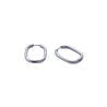 CHURINGA 316L Stainless Steel & Rose Gold IP U-shaped Hoop Earring