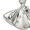 CHURINGA 316L Stainless Steel Palace Dancing Party Princess Pendant With Sunflower Dress