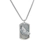 CHURINGA 316L Stainless Steel Wing Dog Tag Pendant