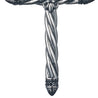 CHURINGA 316L Stainless Steel 3D Screw Saint Thomas Christian Cross Pendant
