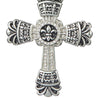 CHURINGA 316L Stainless Steel Pious Believer Christian Cross Pendant